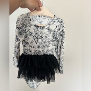 Long sleeve posh peanut one piece dress